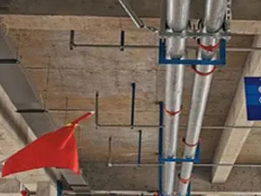 东阿管廊支架的安装方法